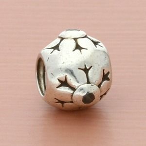pandora sterling silver authentic cz snowflake bead (790367cza) charm